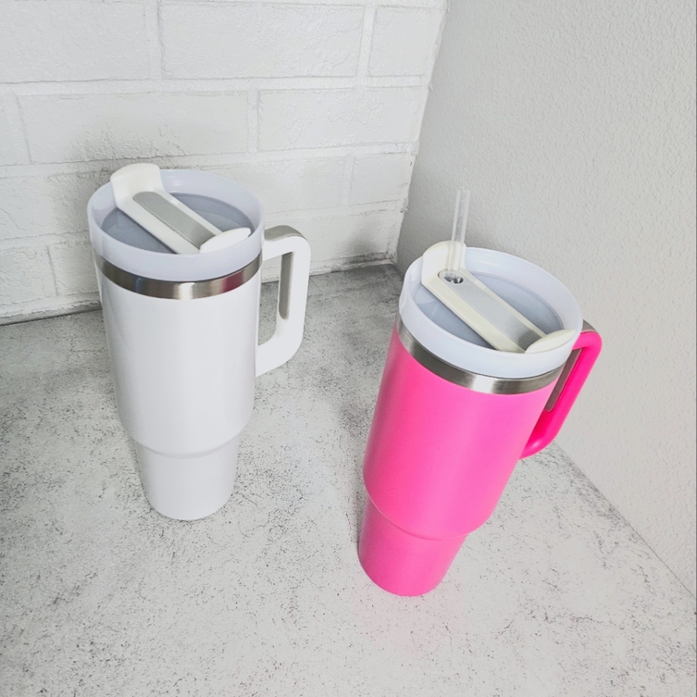 40oz tumbler with straw BRAND NEW
